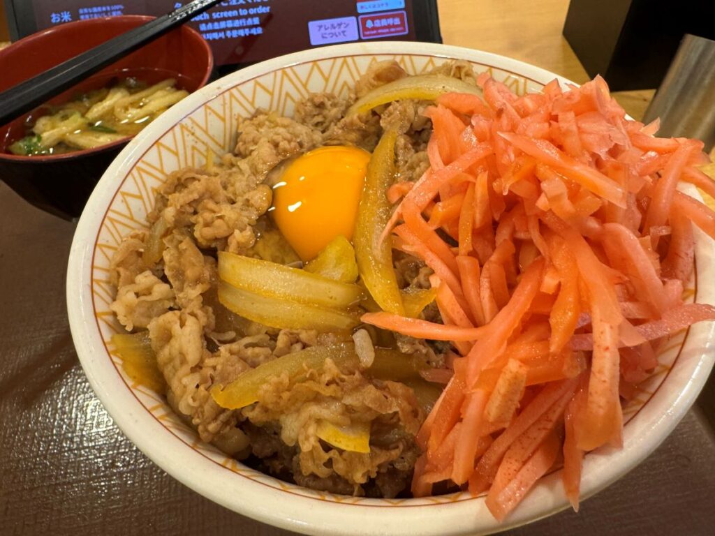 牛丼紅だく