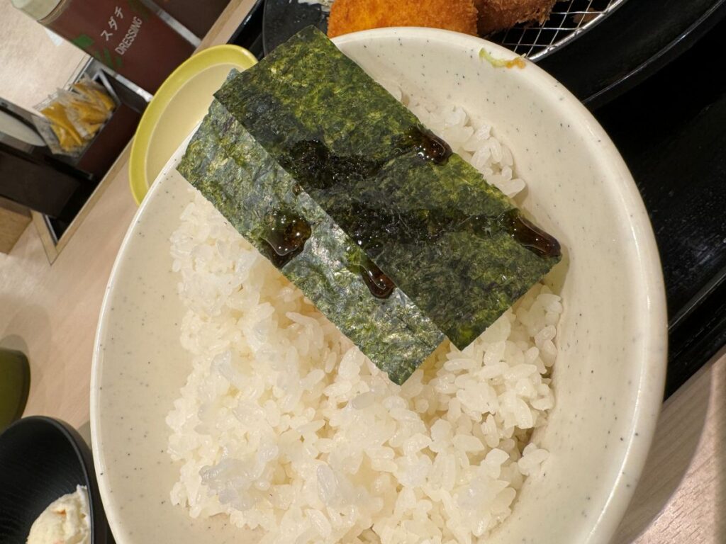 のりとご飯