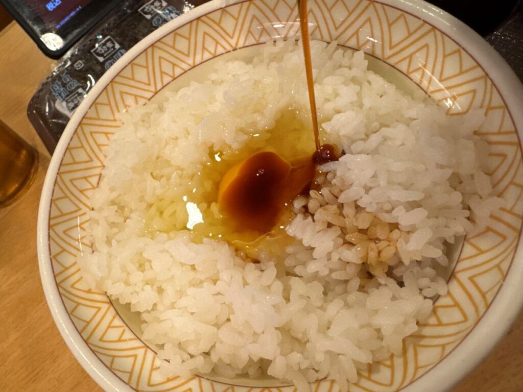 玉子かけ御飯