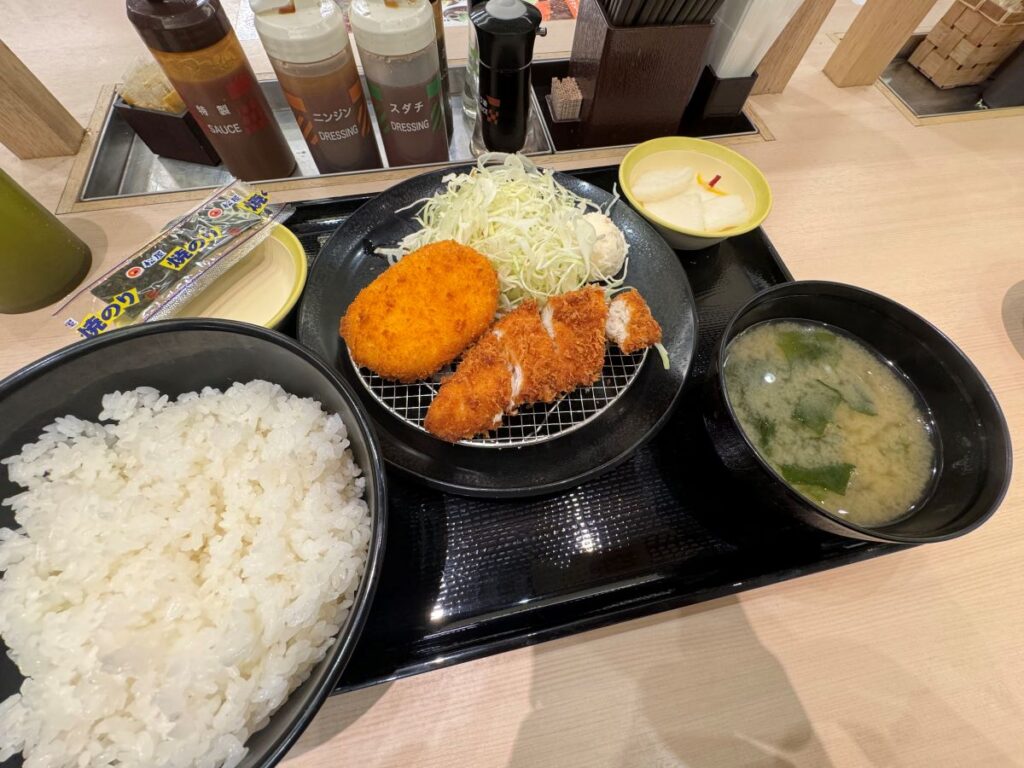 松のや朝ごはん