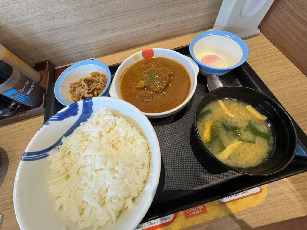 松屋「マレーシア風牛肉煮込みルンダン」