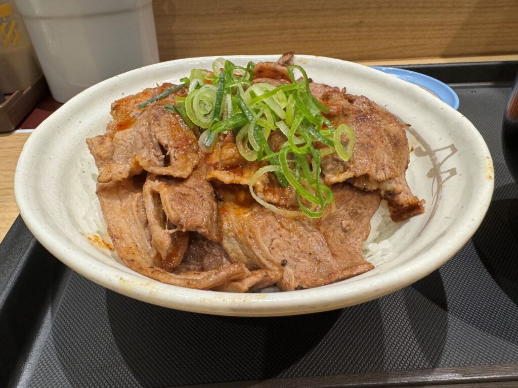 韓国風焼き牛めし