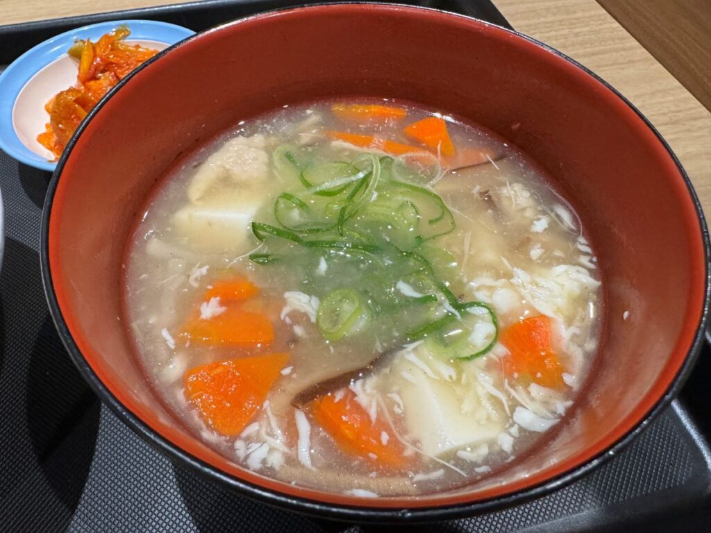 松屋参鶏湯風スープ