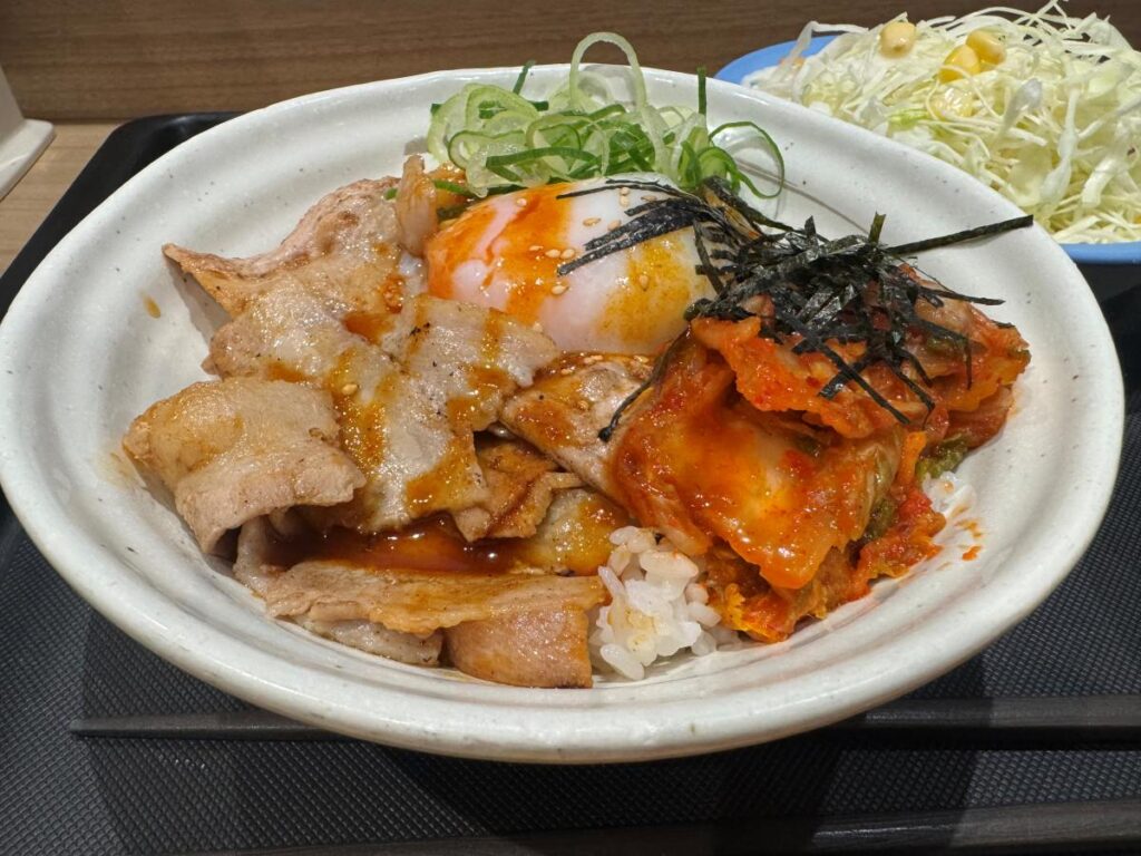 豚焼ビビン丼