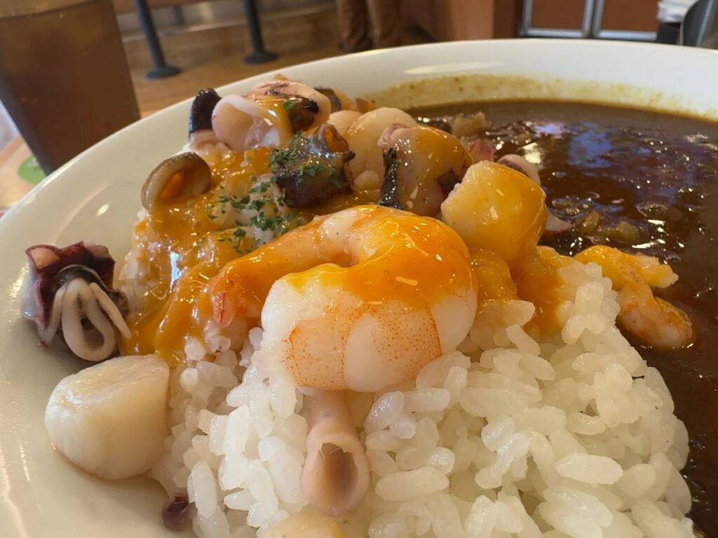 すき家シーフードカレー