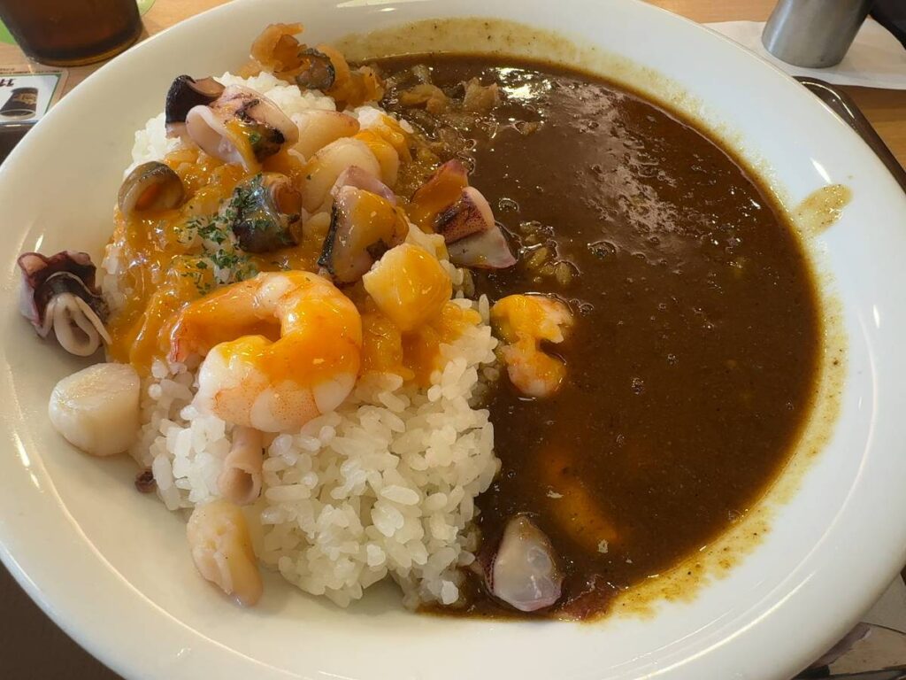 すき家シーフードカレー