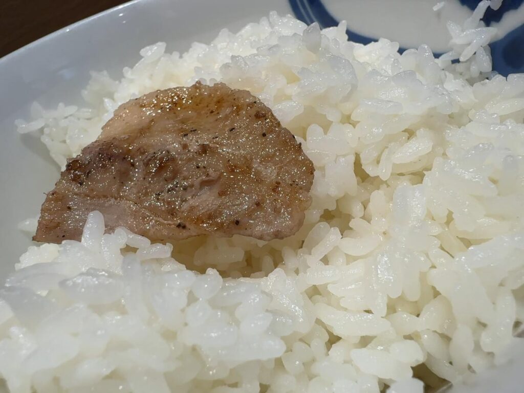 豚カルビ焼肉W定食