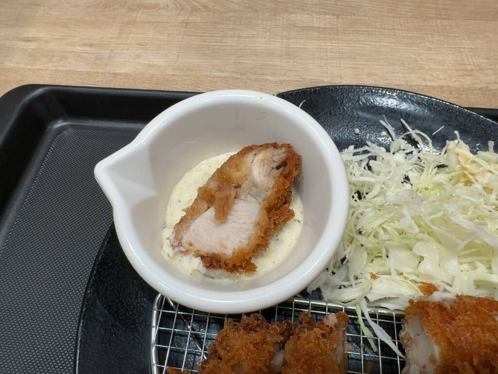 タルタルチキンかつ定食